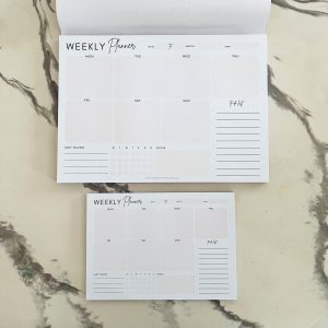 Buttercream - Weekly Planner - 60pgs