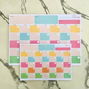 Color Pop - Monthly Planner