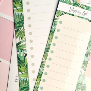 Magnetic To-Do List & Shopping List Bundle