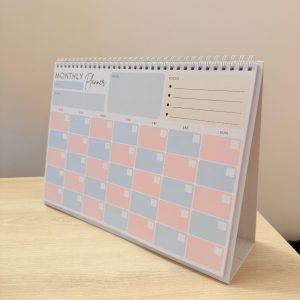 A4 Desktop Calendar - Monthly Planner