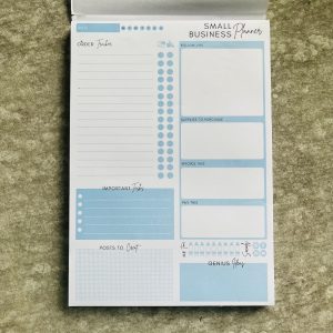 Sky Blue - Small Business Planner - A4