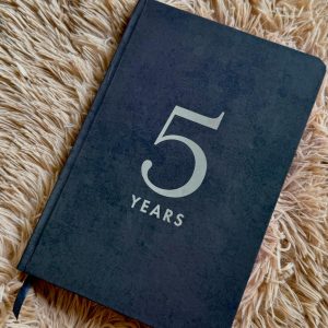 5 Years – 5 Year Journal - Black