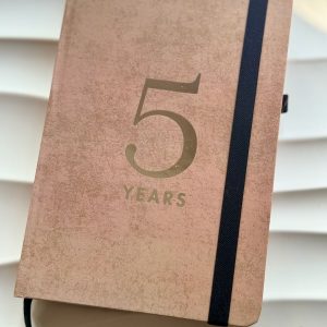 5 Years – 5 Year Journal - Nude